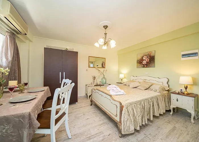 公寓 Kyveli Superb Sea View In *