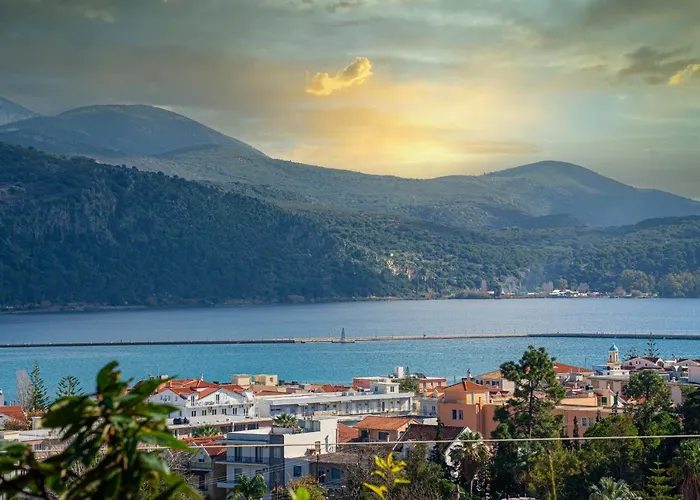 公寓 Kyveli Superb Sea View In 阿尔戈斯托利翁